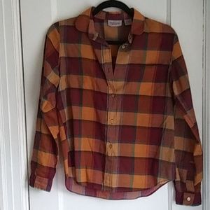 Vintage! Plaid Shirt